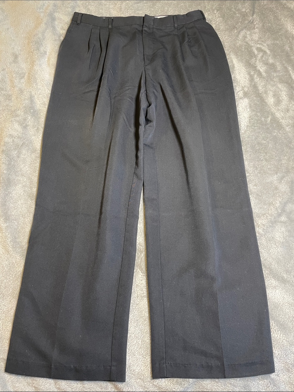 City Streets Black Pleated Dress Pants